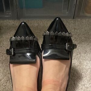 Nine West Black Flats